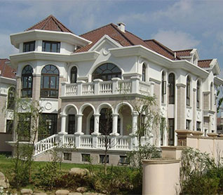 浙江歐式別墅設計及施工完工圖