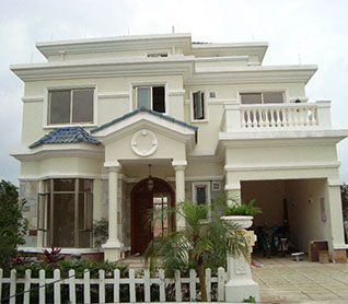 浙江獨棟別墅設計及施工完工圖