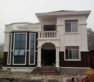 浙江二層自建房設計及效果圖