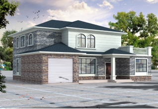 170平方米農(nóng)村豪華型二層自建房屋設計圖紙15x12米