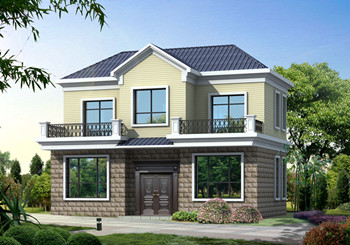 80平方米新農村二層房屋設計圖紙，造價15萬左右