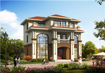 新農(nóng)村私人別墅建筑設(shè)計(jì)施工圖，全套別墅設(shè)計(jì)圖紙