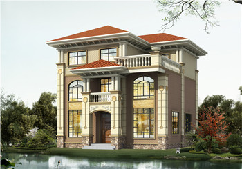 農(nóng)村三層房屋設(shè)計圖紙，三層農(nóng)村住宅設(shè)計效果圖，11米*10米