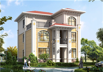 經(jīng)典三層別墅設(shè)計(jì)圖紙（全套施工圖+效果圖），新農(nóng)村自建推薦