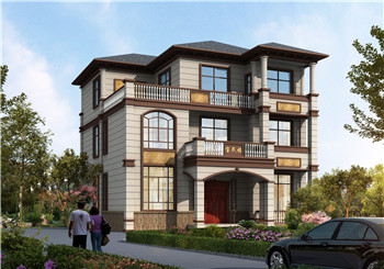 南方北方新農村房屋設計圖紙（含效果圖），三層住宅設計圖紙