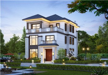 進深15米新農(nóng)村三層房屋設計圖紙，農(nóng)村住宅設計圖集