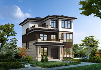 小開間三層新中式小別墅設計圖，外觀圖優(yōu)雅大氣，讓人心動！