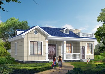 農(nóng)村養(yǎng)老房還是一層好，帶閣樓的一層房子設(shè)計(jì)圖