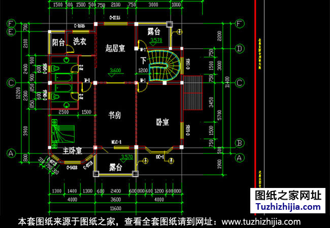 歐式二層小別墅設(shè)計(jì)平面圖方案
