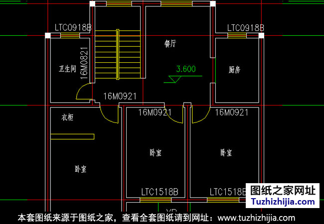 100平方米別墅設(shè)計(jì)圖紙