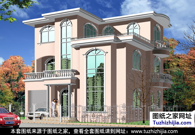 農(nóng)村自建房設(shè)計圖紙含效果圖