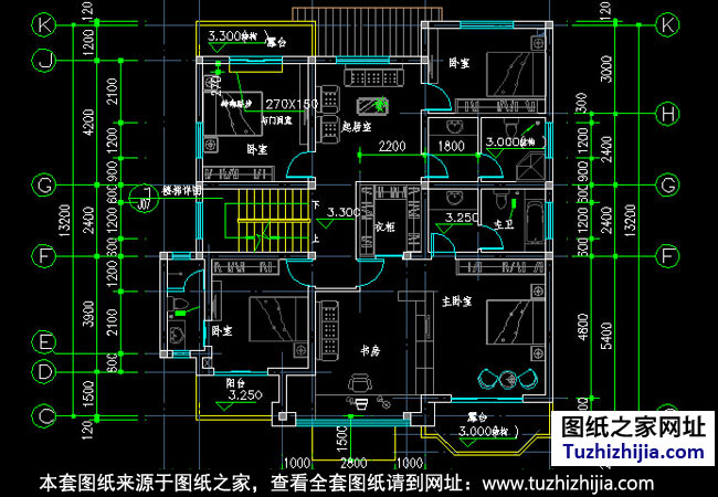 三層別墅設(shè)計圖紙及效果圖