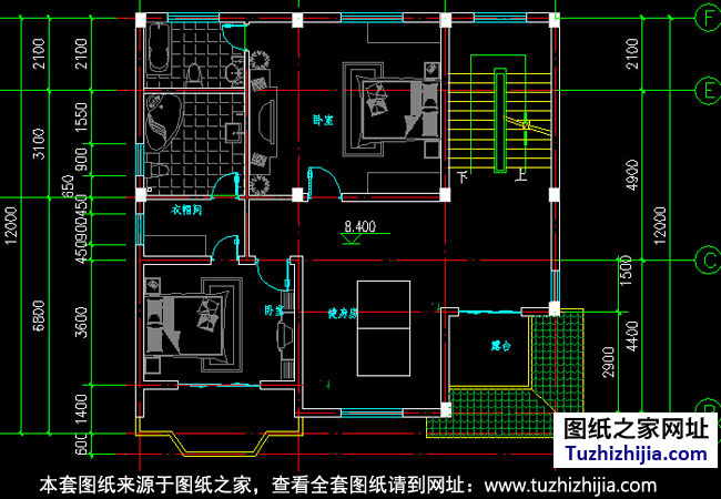 三層獨棟別墅設計平面圖帶效果圖
