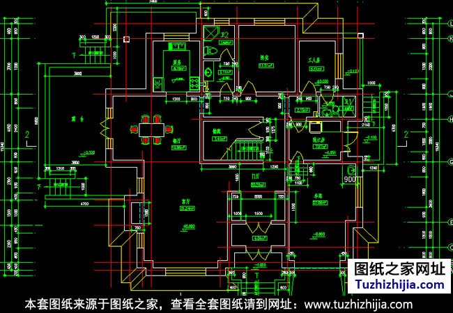 200平方二層小別墅設(shè)計(jì)戶型圖