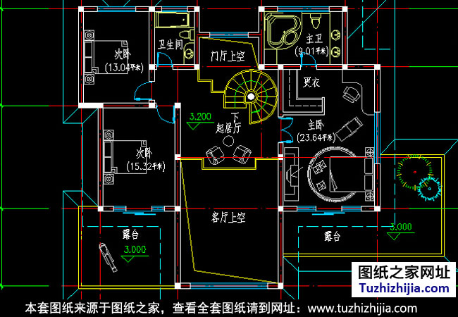 自建二層獨(dú)棟別墅設(shè)計(jì)戶型圖 效果圖