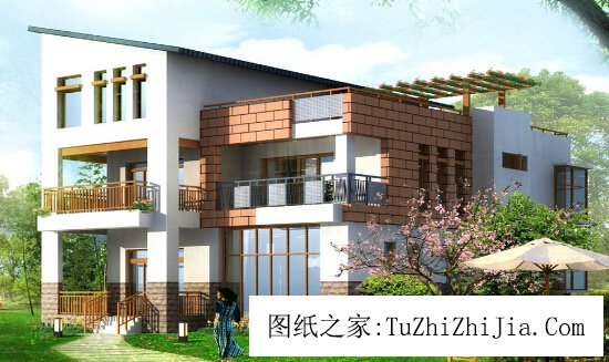 別墅設(shè)計圖紙及效果圖大全--首選：魯班設(shè)計