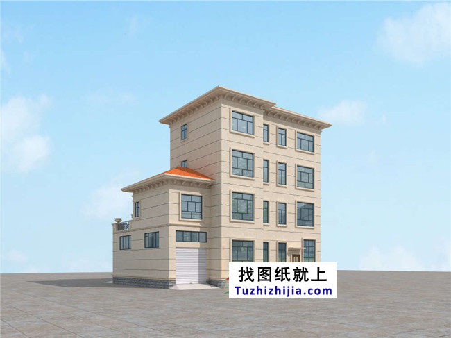 新農(nóng)村全套四層別墅設(shè)計(jì)圖紙