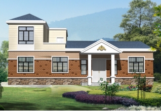 215平方米新農(nóng)村一層房屋建筑設(shè)計(jì)施工圖，17x12米15萬(wàn)