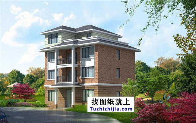 三層半經(jīng)典小別墅房屋設(shè)計圖紙