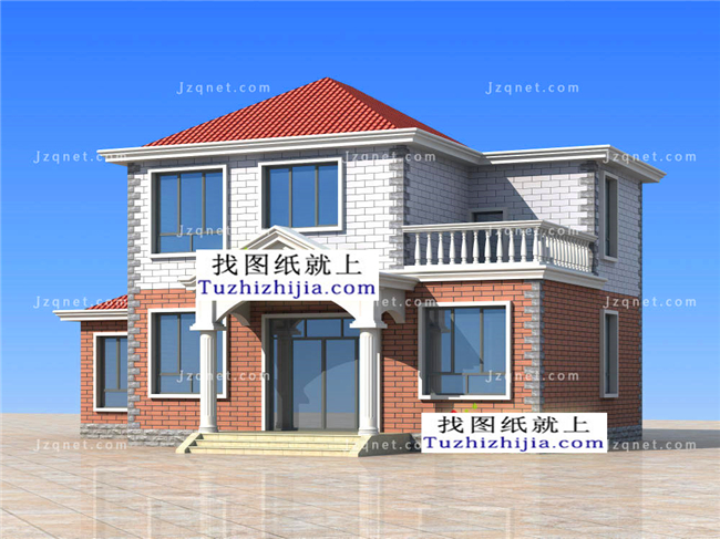 100平方米,新農(nóng)村二層房屋設計圖紙