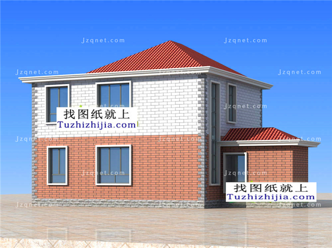 100平方米,新農(nóng)村二層房屋設計圖紙