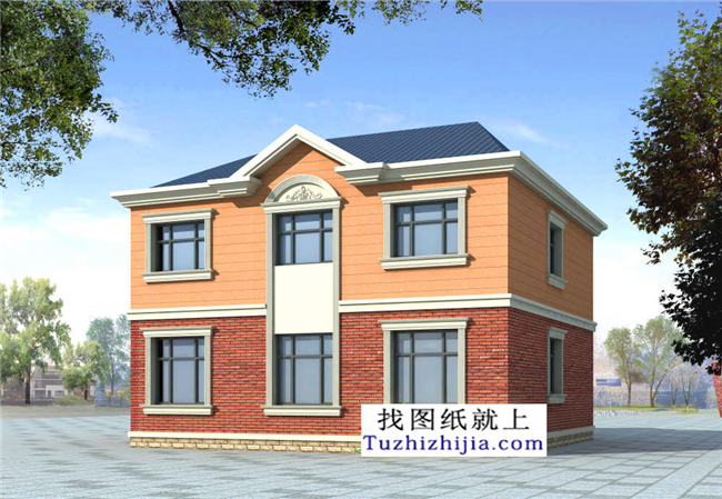 115平方米農(nóng)村二層實(shí)用小復(fù)式房屋設(shè)計整套施工圖紙