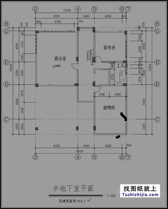 高檔四層帶塔樓歐式別墅設(shè)計(jì)圖紙