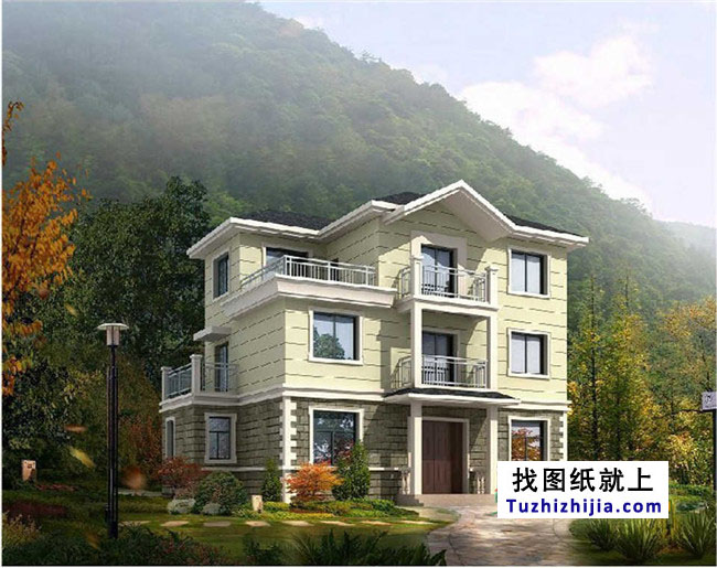 110平方米新農(nóng)村三層別墅設(shè)計圖