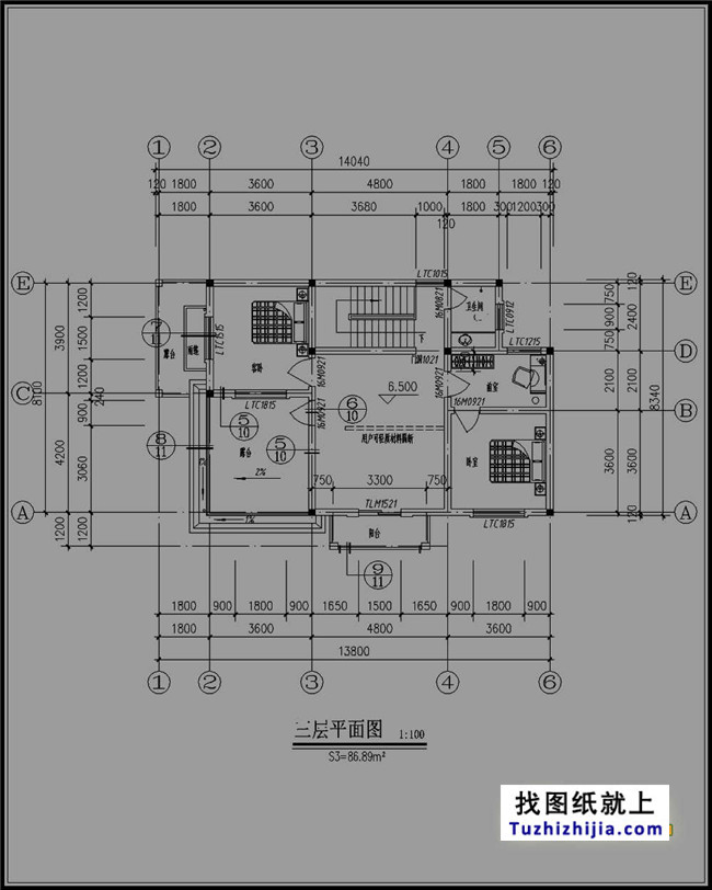 110平方米新農(nóng)村三層別墅設(shè)計圖