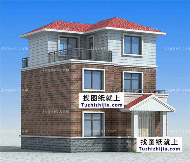 小型新農(nóng)村三層房屋設(shè)計(jì)圖紙