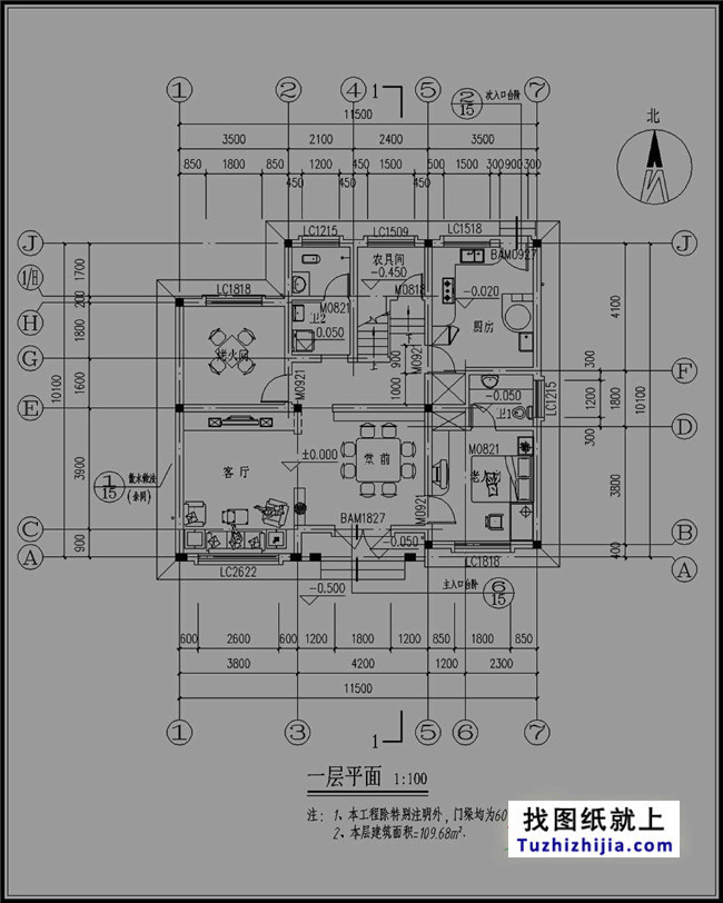 30萬預(yù)算三層別墅設(shè)計圖紙及效果圖