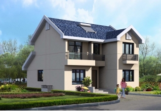 預算10萬左右新農村自建房屋設計圖紙，帶效果圖