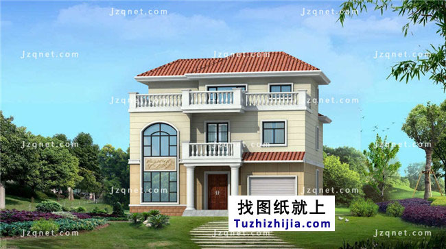 130平方米新農(nóng)村三層別墅設(shè)計(jì)圖紙