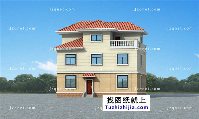 130平方米新農(nóng)村三層別墅設(shè)計(jì)圖紙