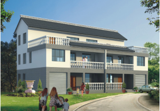 200平方米農(nóng)村兄弟合建實(shí)用三層自建房設(shè)計(jì)圖紙帶外觀20x10米