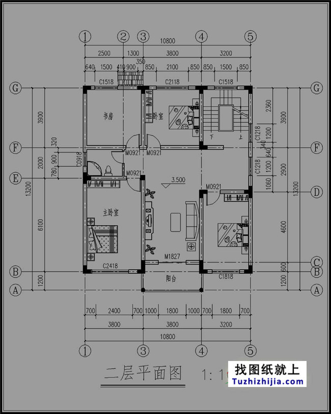 140平方米三層別墅設(shè)計(jì)圖紙，帶屋頂花園