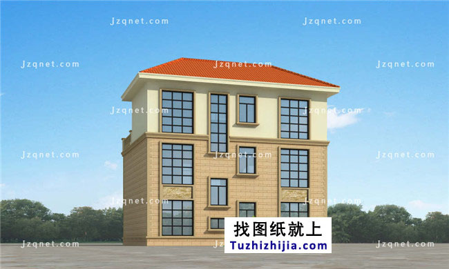 經(jīng)典三層小別墅設(shè)計(jì)圖紙（效果圖+全套cad建筑圖）