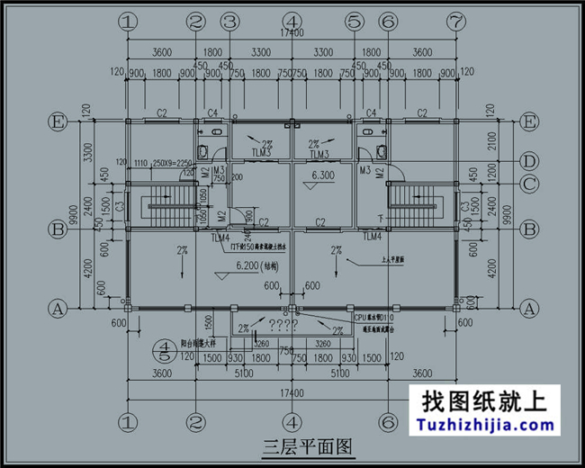 180平方米湖南農(nóng)村雙拼小別墅設(shè)計(jì)圖紙帶外觀圖,17X10米
