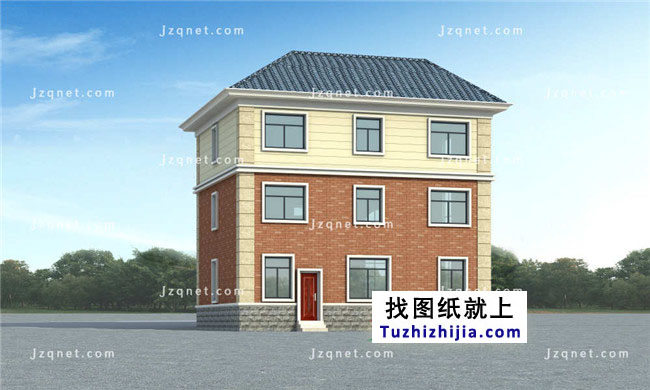 最新三層農(nóng)村別墅設計圖紙