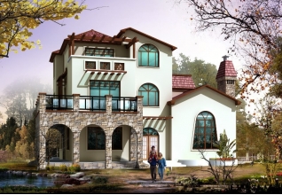 200平方米好看的三層設計圖紙方案14X15米