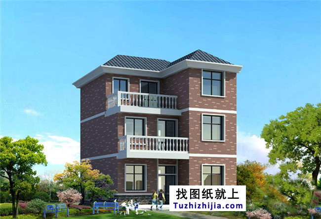 鄉(xiāng)村房屋改建三層房屋設(shè)計(jì)圖紙