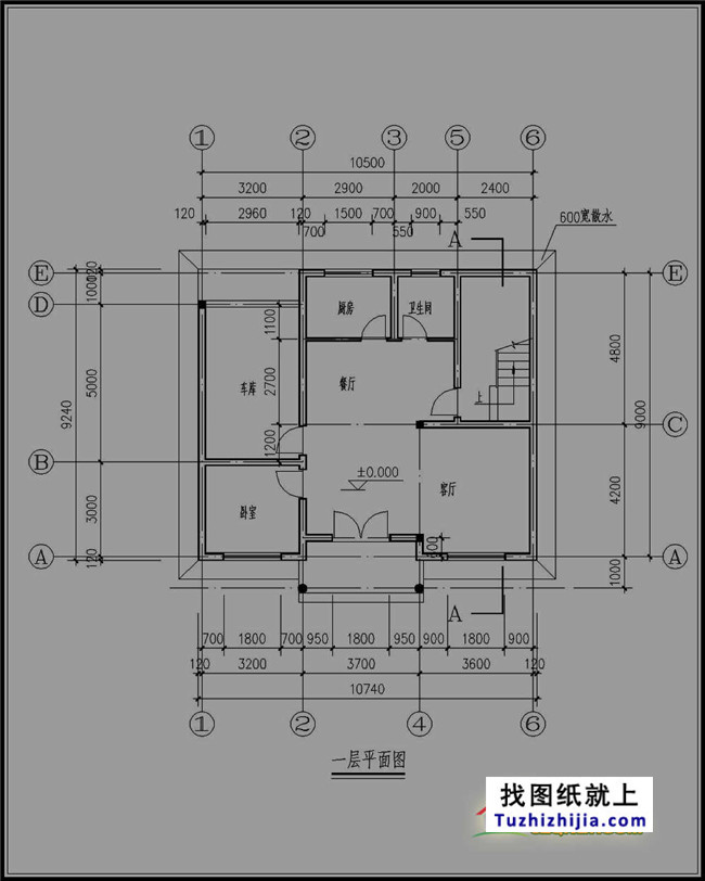 占地100平新農(nóng)村三層房屋設(shè)計圖紙及效果圖