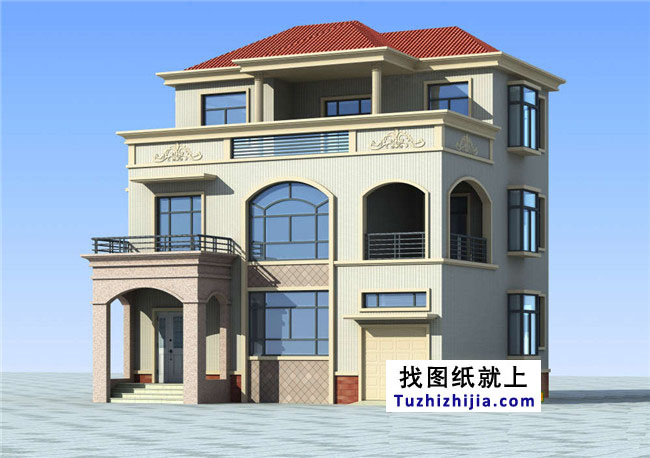 南方新農(nóng)村三層別墅設計圖紙