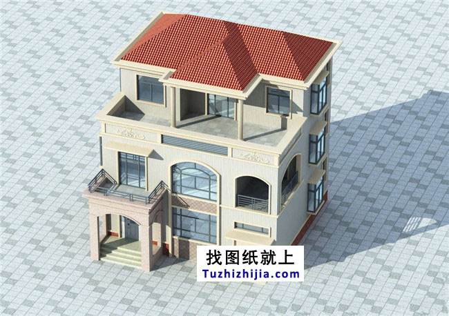 南方新農(nóng)村三層別墅設計圖紙