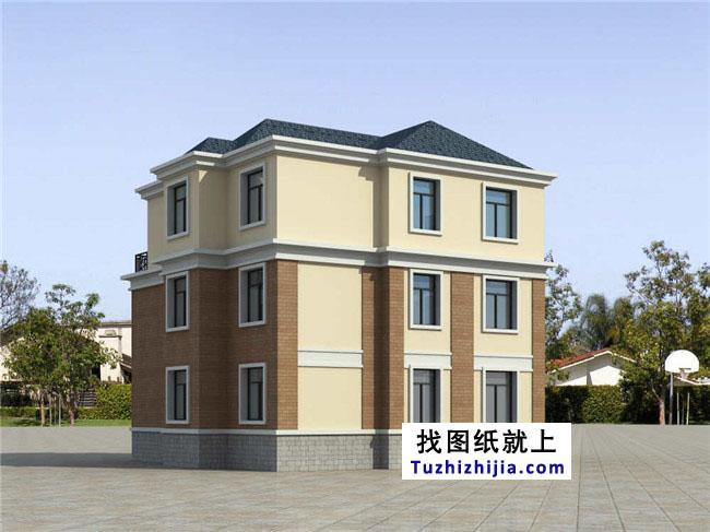 經(jīng)典實用的新農村三層房屋設計圖紙