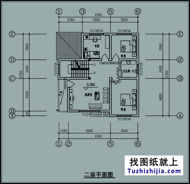 造價：20萬,新農(nóng)村簡單實用的三層自建別墅設計圖,10X10米100平方米