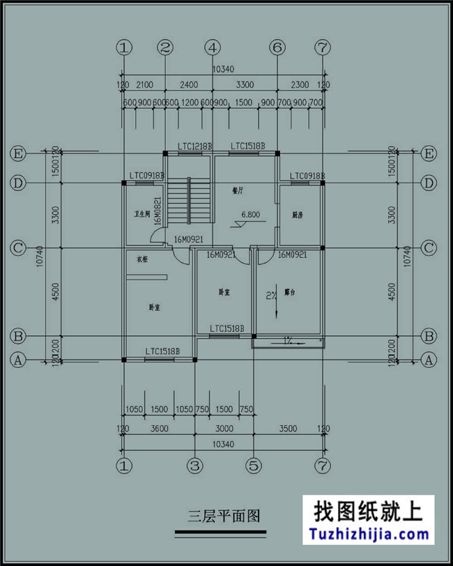 造價:22萬,漂亮實用帶車庫的別墅建筑設計圖帶外觀圖,10X11米110平方米