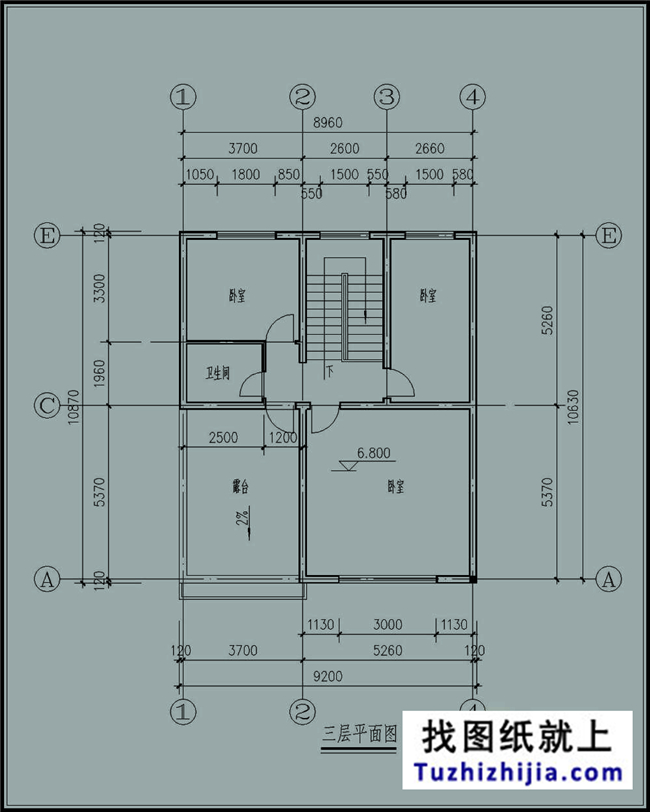  造價:18萬,湖南新農(nóng)村三層別墅設(shè)計圖紙,9X11米100平方米