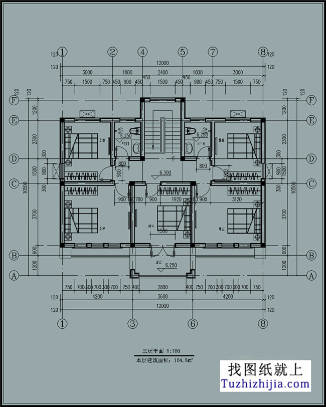 預(yù)算30萬以內(nèi)的三層新農(nóng)村小別墅設(shè)計施工圖紙及效果圖