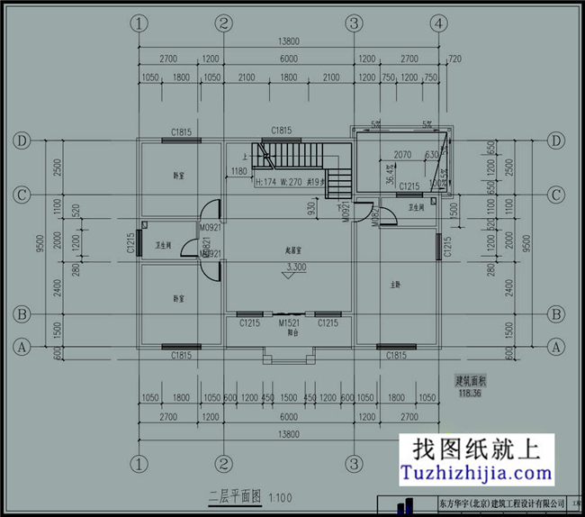 預(yù)算造價20多萬的新農(nóng)村三層施工設(shè)計圖紙及外觀效果圖